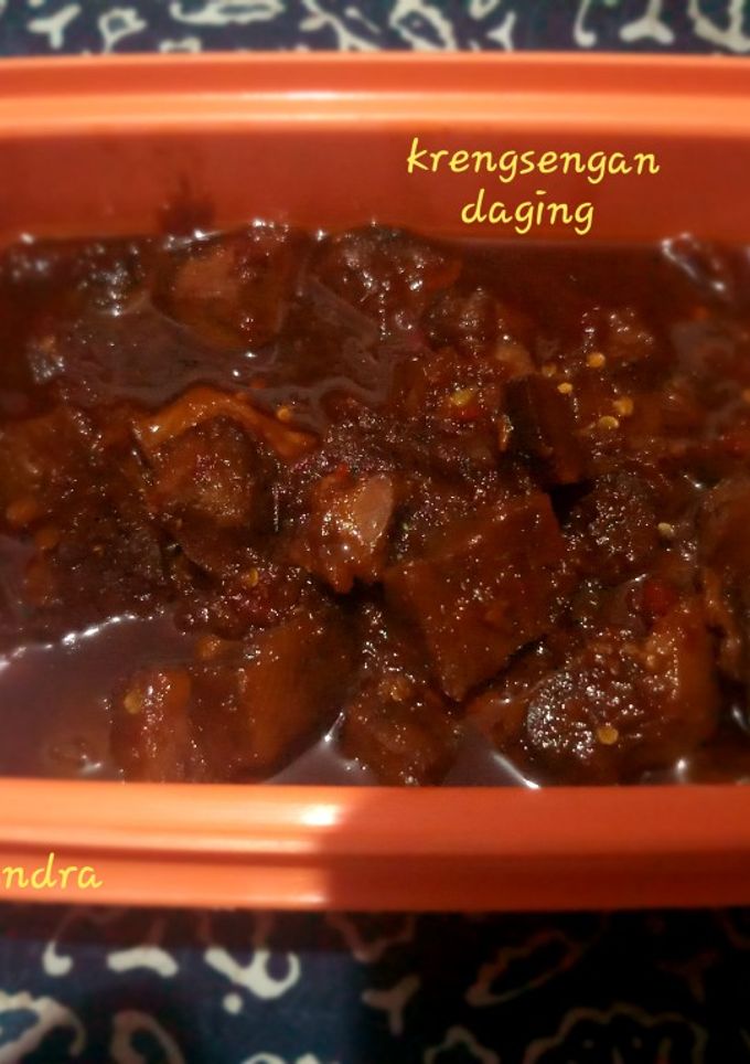 Foto resep Krengsengan daging sapi