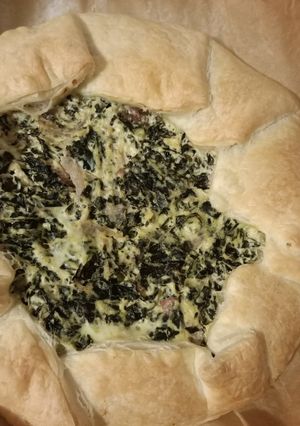 Foto di Torta salata cavolo nero