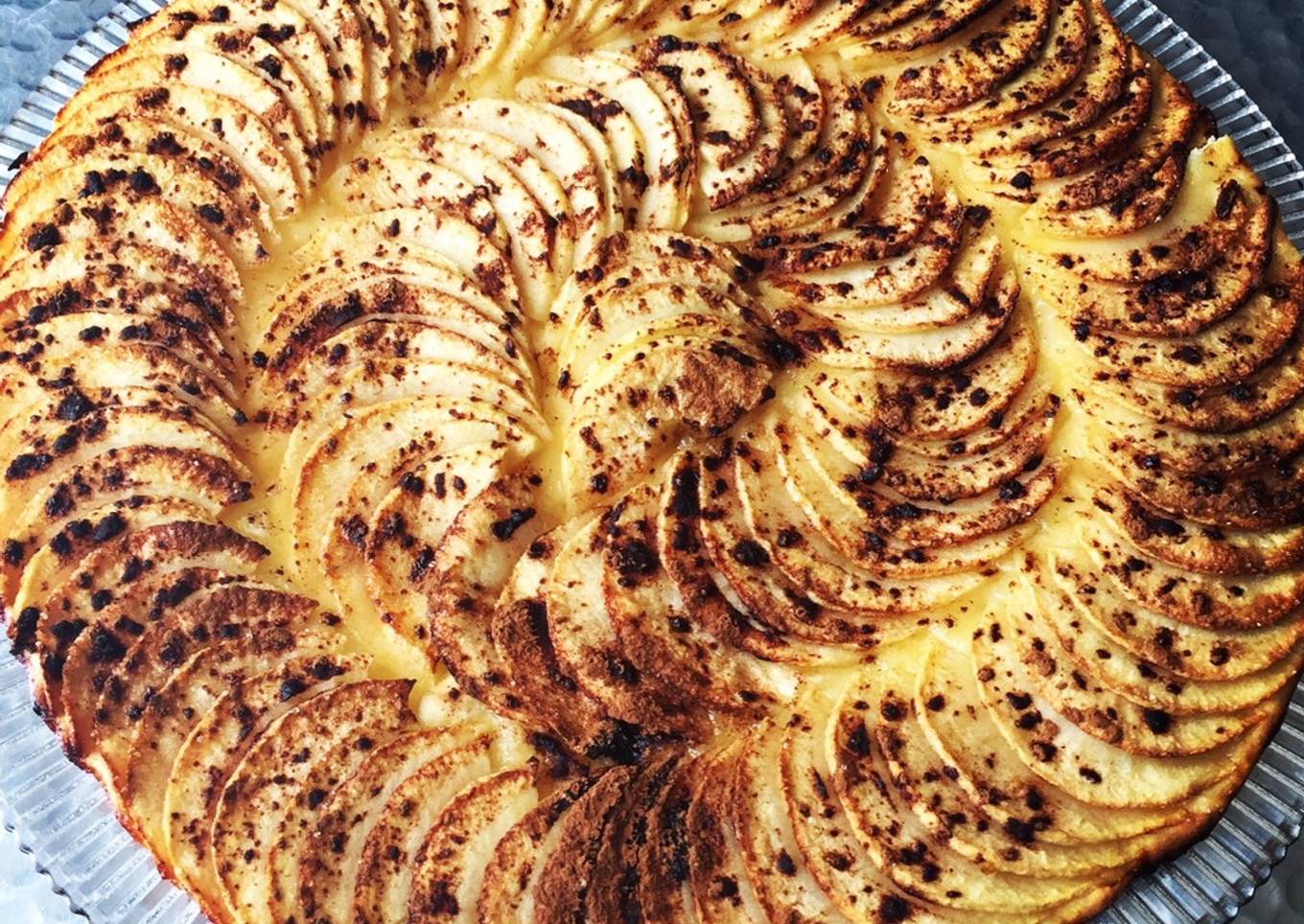 Tarte fine aux pommes