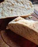 Pan casero con levadura con masa madre