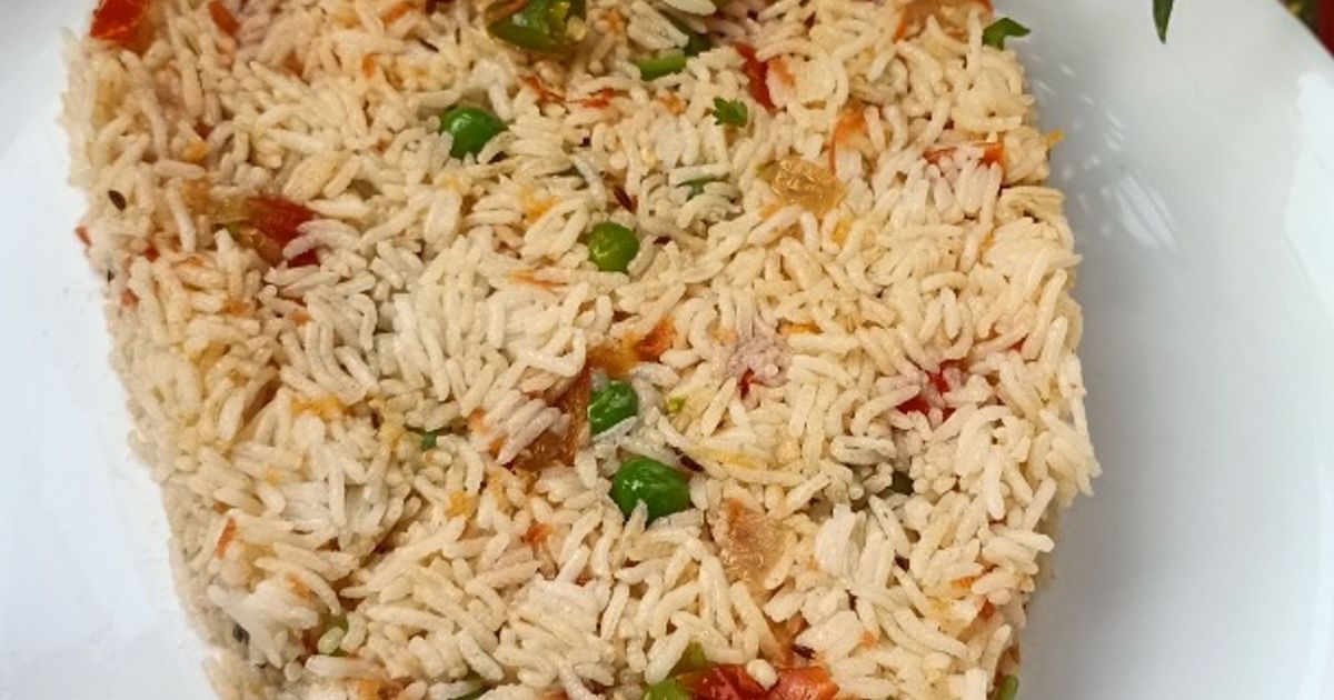 मिक्स वेज फ्राई राइस(Mix Veg Fry Rice Recipe In Hindi) रेसिपी बनाने की ...