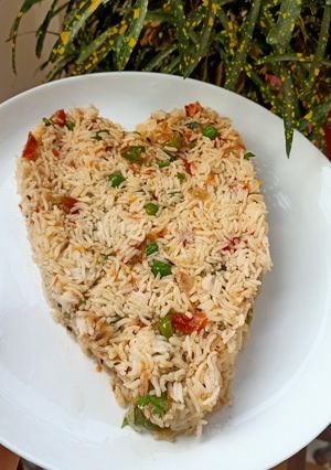 मिक्स वेज फ्राई राइस(mix veg fry rice recipe in hindi) रेसिपी मुख्य फोटो
