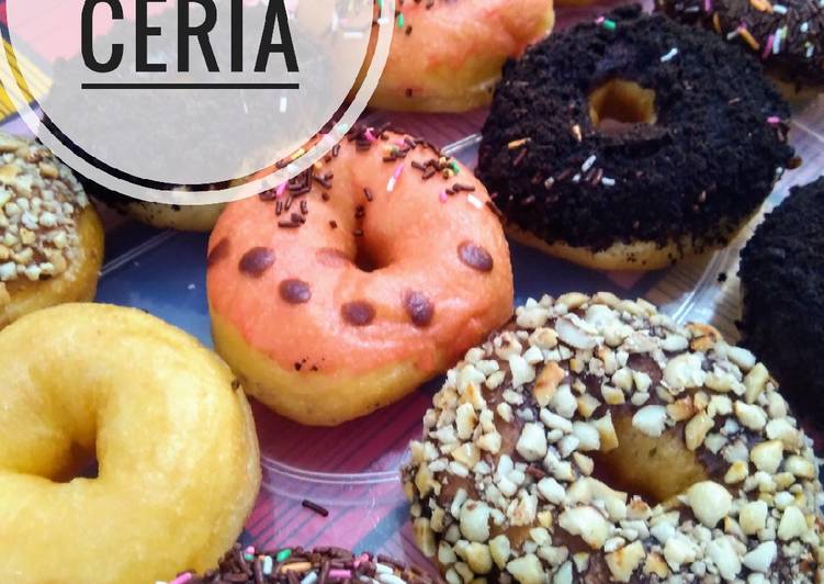 Bagaimana Menyiapkan Donat ceria, Lezat