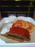 Steak beef sos merah putih