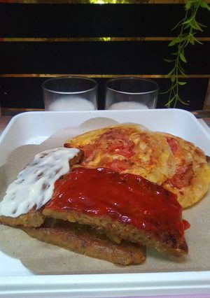 Foto resep Steak beef sos merah putih