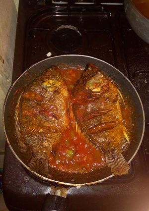 A picture of Fish Stew.