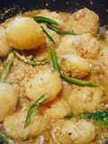 Kacha lonka ghee aloor dum