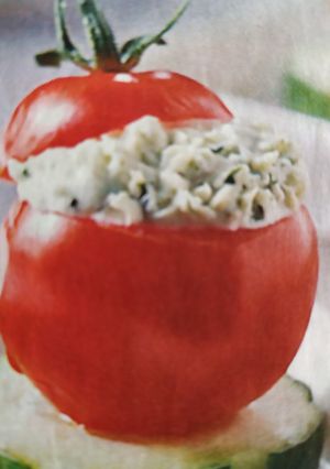A picture of #Stuffed#Post-3#Stuffed Tomato.