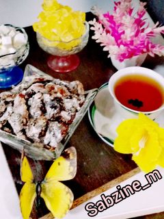 عکسی از دستور چیپس خرما