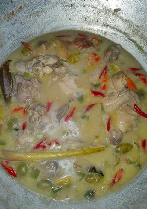 Foto resep Garang asem ayam santan simple tanpa bungkus