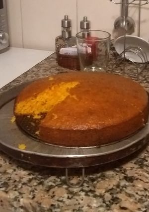 Una foto de Torta de zanahoria