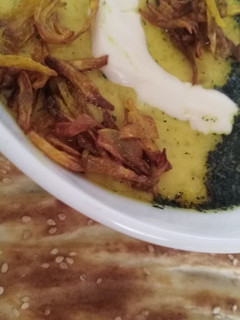 عکسی از دستور کشک و سیب زمینی
