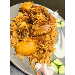 A picture of Punjabi Chicken Pulao.