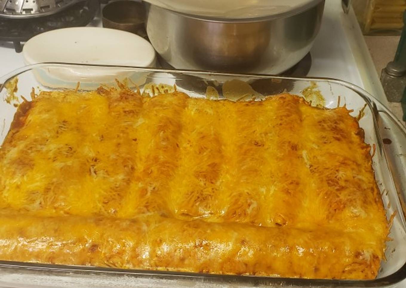 Gringos beef ENCHILADAS