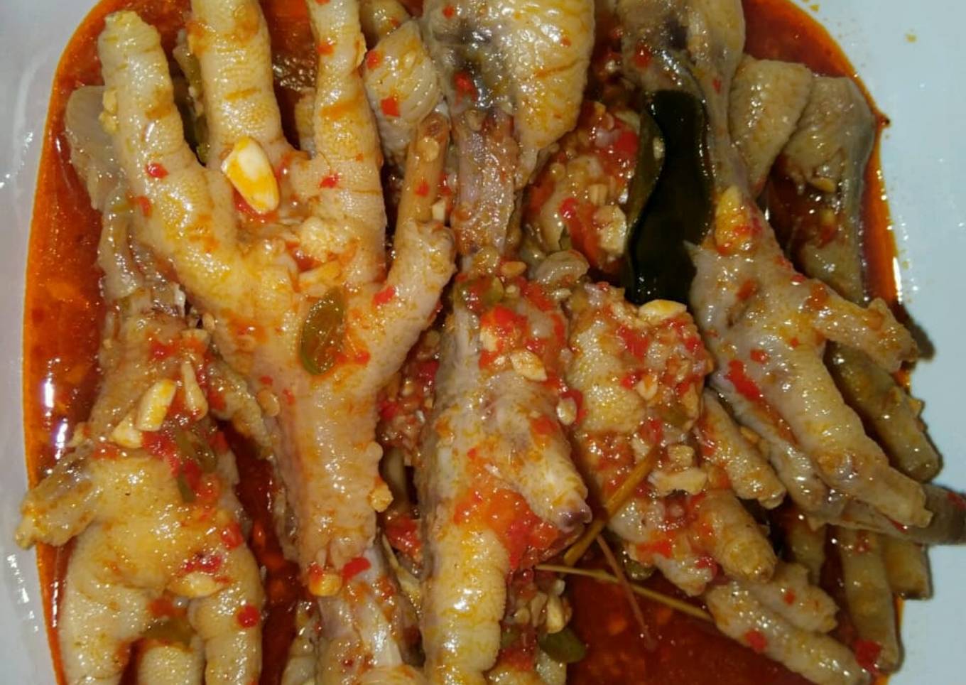 Ceker Asam Pedas