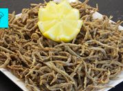 A picture of oil fried fish