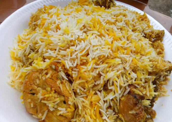 Chicken Briyani Recipe by Abhay Singh Rajput - Cookpad