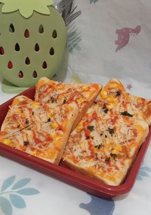 Foto resep Pizza roti simple