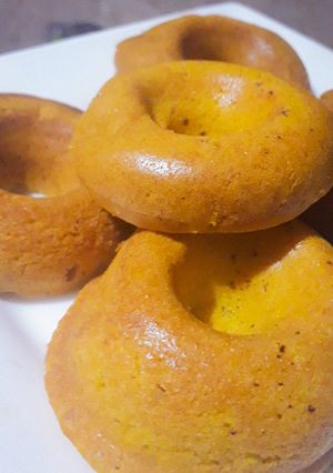 Una foto de Mini Donas veganas de zanahoria 🥕