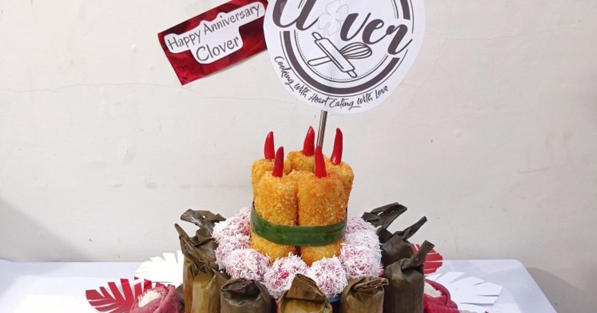Tumpeng Kue Basah Kekinian