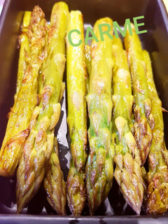 Una foto de Espárragos al horno