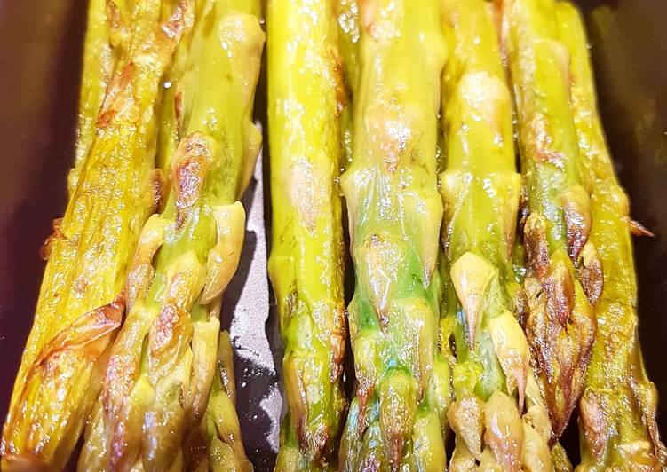 Espárragos al horno