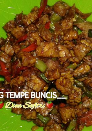 Foto resep Oseng tempe buncis