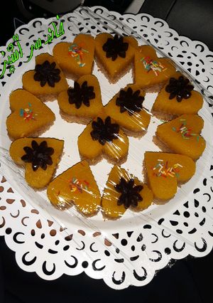 عکسی از دستور کیک حلوا(خانم سرآشپز)