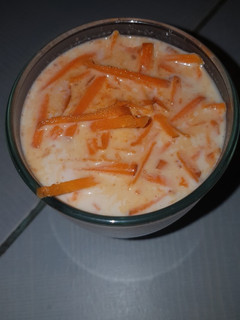 A picture of Carrots oat meal.