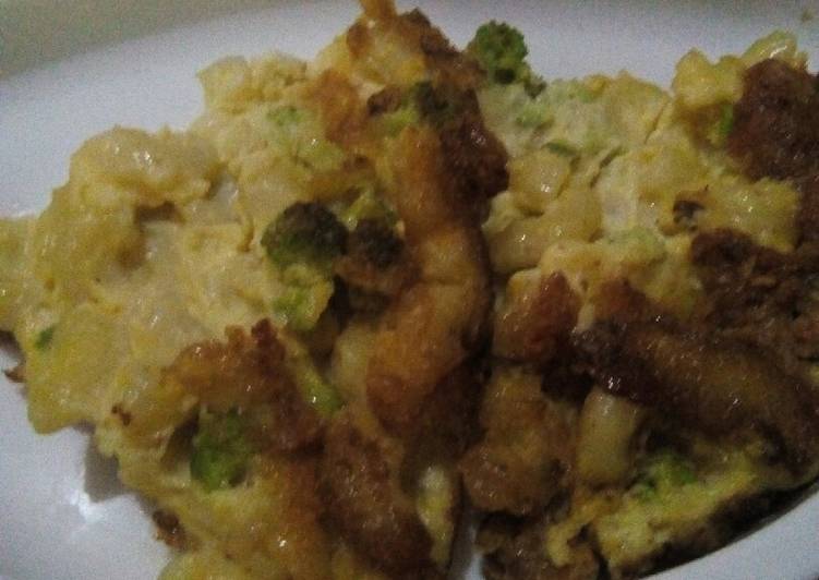 Telur makroni keju gosong 😹