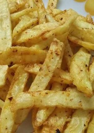 A picture of French fries.