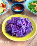 Bắp Cải Tím Luộc