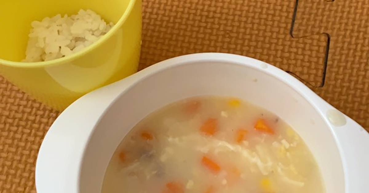 Resep Cream soup jagung mpasi 12 mo oleh zelika aprilia Cookpad