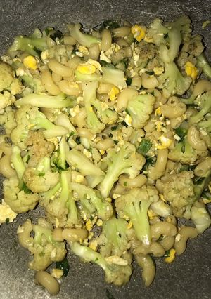 Foto resep Orak arik sayur kol+makaroni