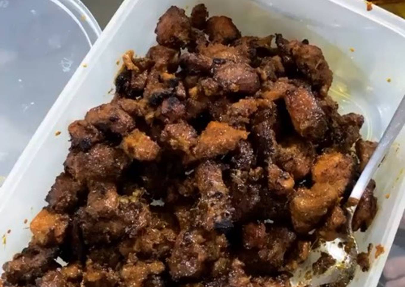 Sate babi di torch