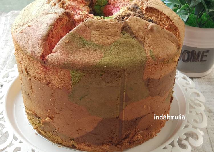 Chiffon cake putih telur