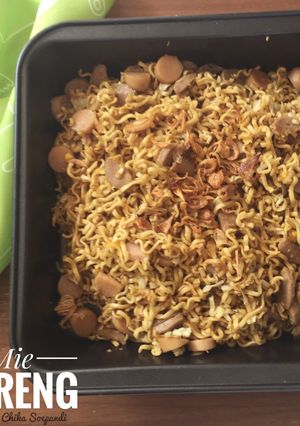 Foto resep Mie goreng baso sosis