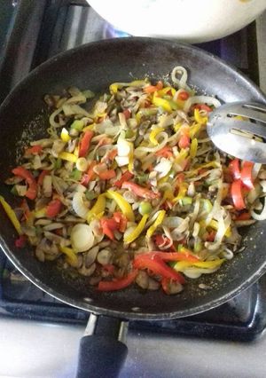 Una foto de Alambre vegetariano
