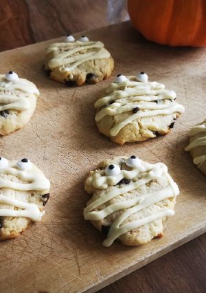 Une photo de Cookies momie pour Halloween