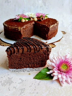 عکسی از دستور چیزکیک شکلاتی با فر دستساز 🌸