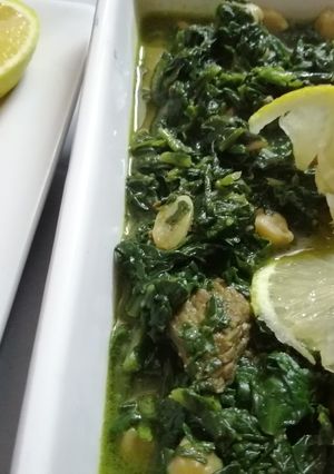 صورة لوصفة يخنة السبانخ