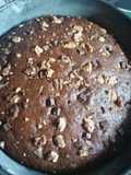 Torta de banana con chocolate 🥧