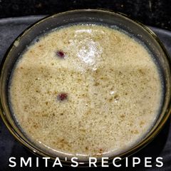 A picture of Poppy seeds kheer.
