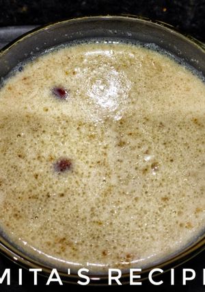 A picture of Poppy seeds kheer.