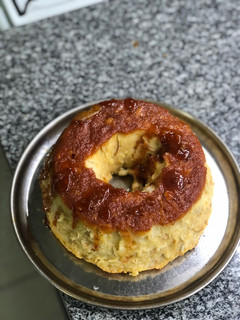 Una foto de Budín de pan fácil