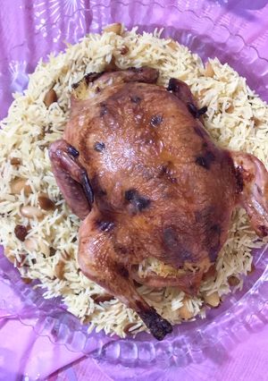 صورة لوصفة دجاج محشي