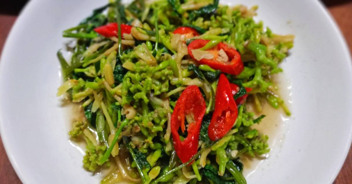 Resep Tumis Bunga Pepaya Manado Paling Mudah dan Enak