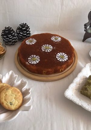 عکسی از دستور کیک کدو حلوایی
