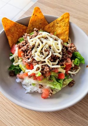 รูปของ ทาโก้ไรซ์ อาหารโอกินาว่า Okinawa Taco Rice タコライス
