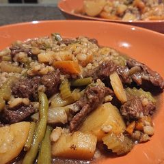 A picture of Ox/Beef Stew Cooked In Red Wine.